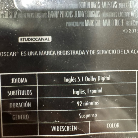 Before I Go To Sleep (No Confíes En Nadie) DVD - Face Trio Cover, Black & Cream - Picture 3 of 3